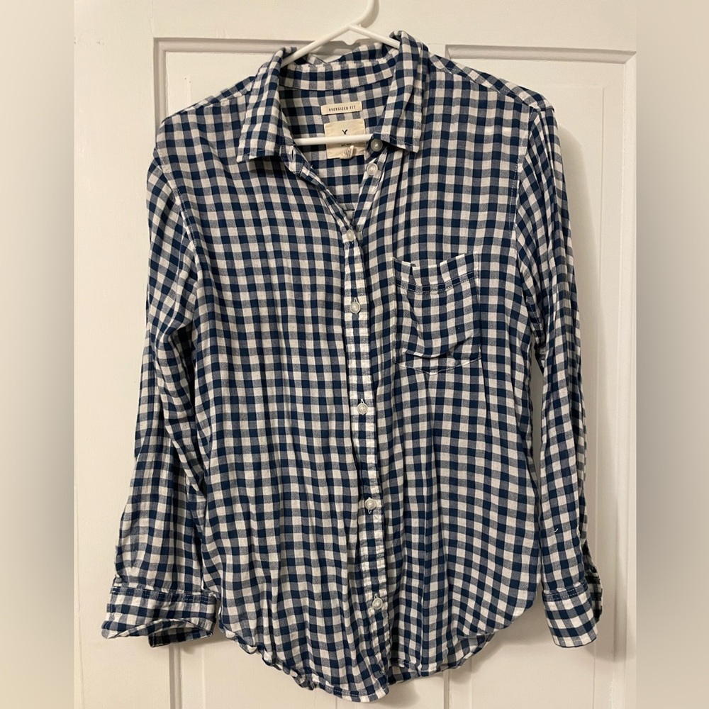 Plaid Button Up Shirt
